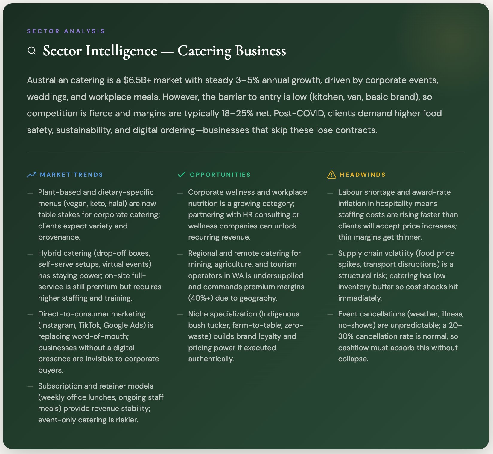 Venture Guard Global — Business Readiness Assessment